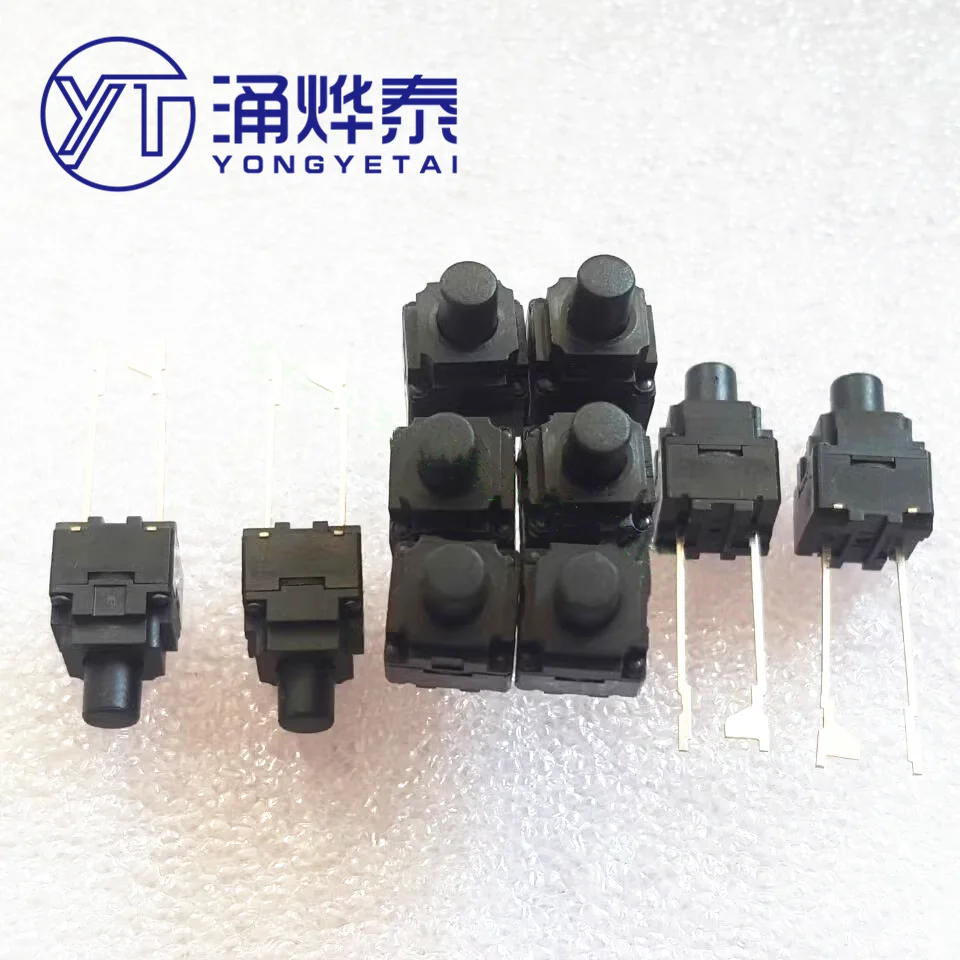 

YYT 10PCS B3WN-6002 Tactile switch washing machine waterproof button 8*8*13MM two-legged micro-movement