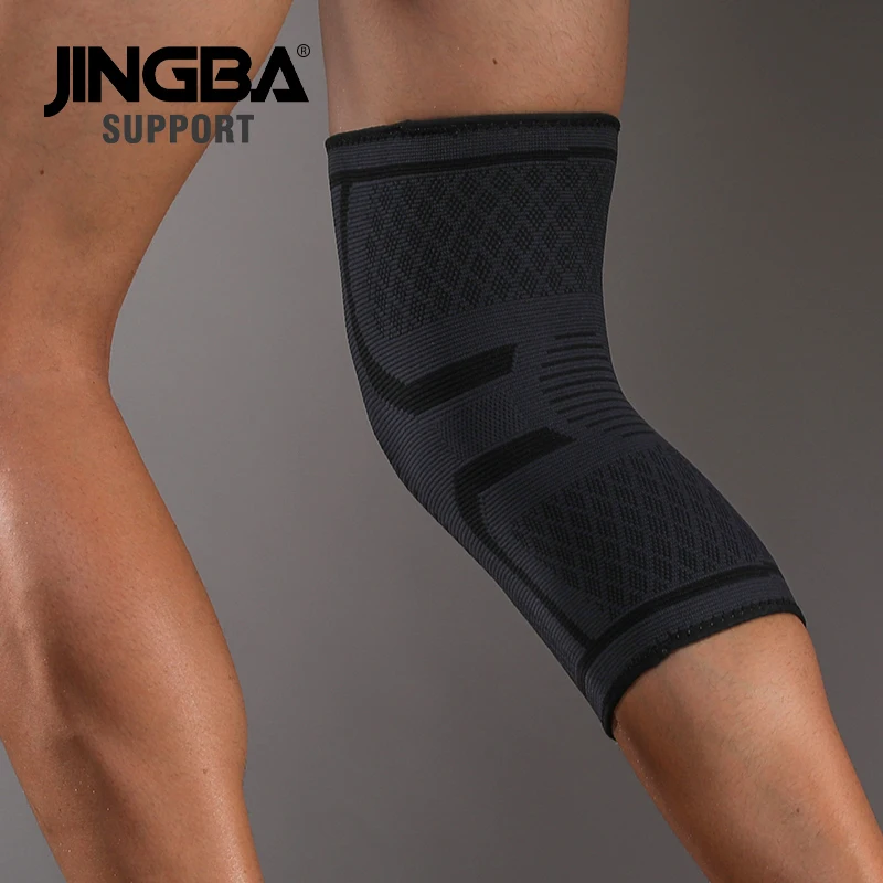 1 Pc Elastic Breathable Compression Knee Support Sleeve for Basketball Running Cycling