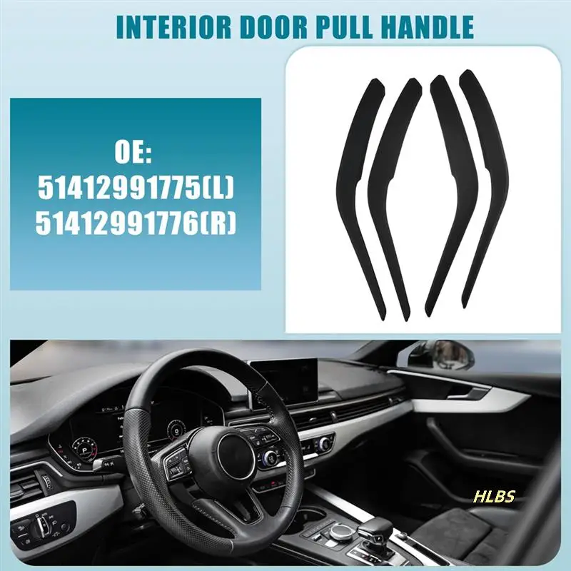 

Car Inner Door Handle Pull Panel Cover For BMW X1 E84 2010-2015 Replace 51412991775 51412991776