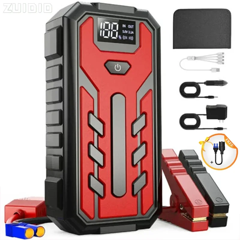 

Car Jump Starter Device Car Emergency Starting Power Supply 600A-1200A Portable Charger 12V Petrol Diesel New Car Accessories