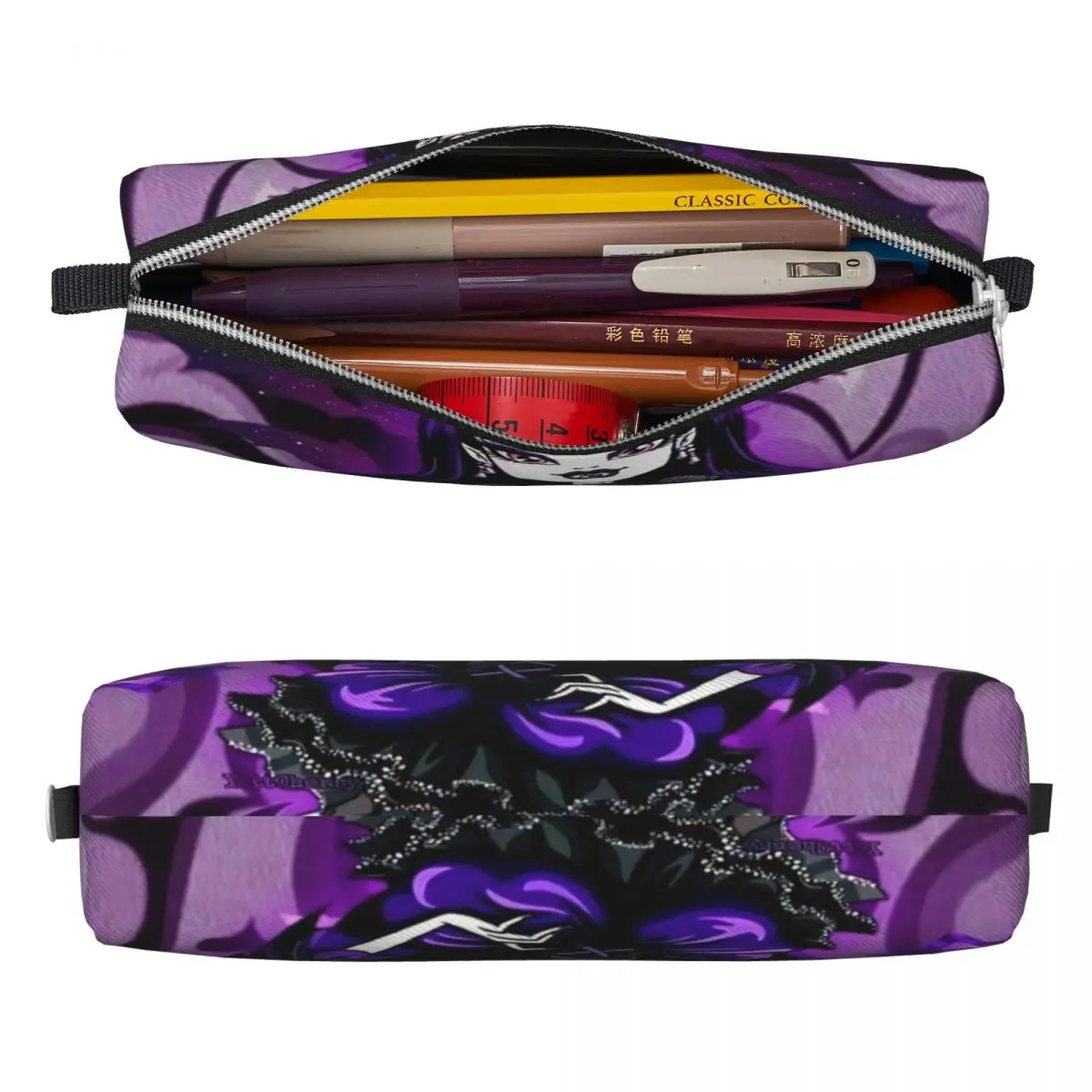 Monster High Anime Pencil Case Classic Elizabeth Pen Holder Bag Student Big Capacity School Supplies Gifts Pencil Box