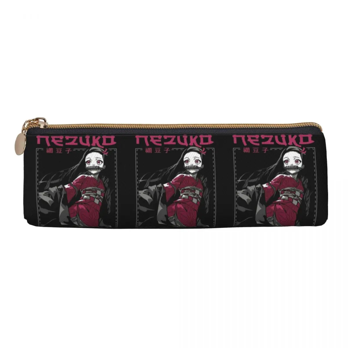 

Nezuko Kimono Demon Slayer Kimetsu No Yaiba Anime Pencil Case Pen Holder Storage Stationery Supplies Pen Box Pencil Bag for Gift
