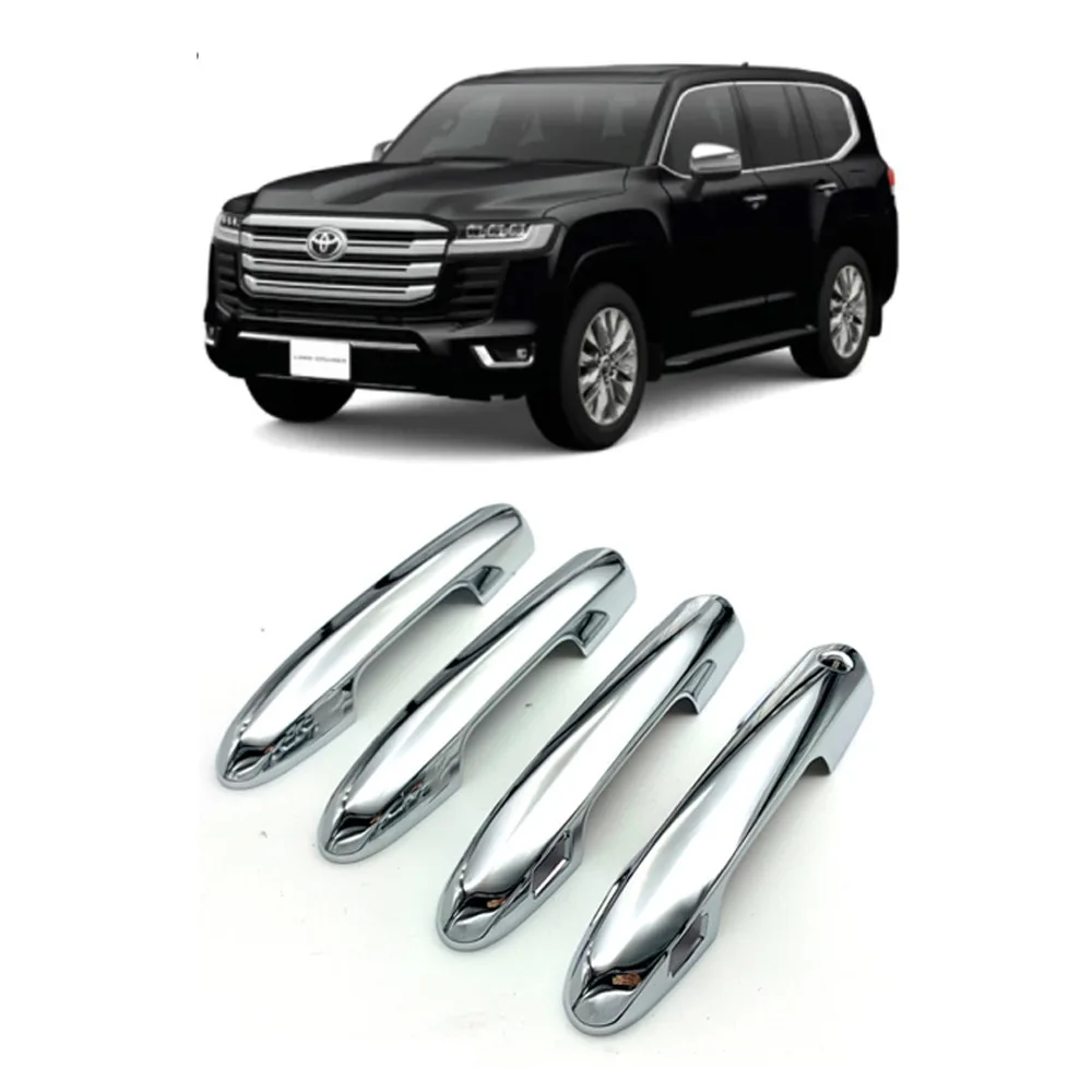 لتويوتا 22 لاند كروزر تعديل مقبض الباب الخارجي غطاء الطلاء الكهربائي LC300 مقبض الباب الخاص