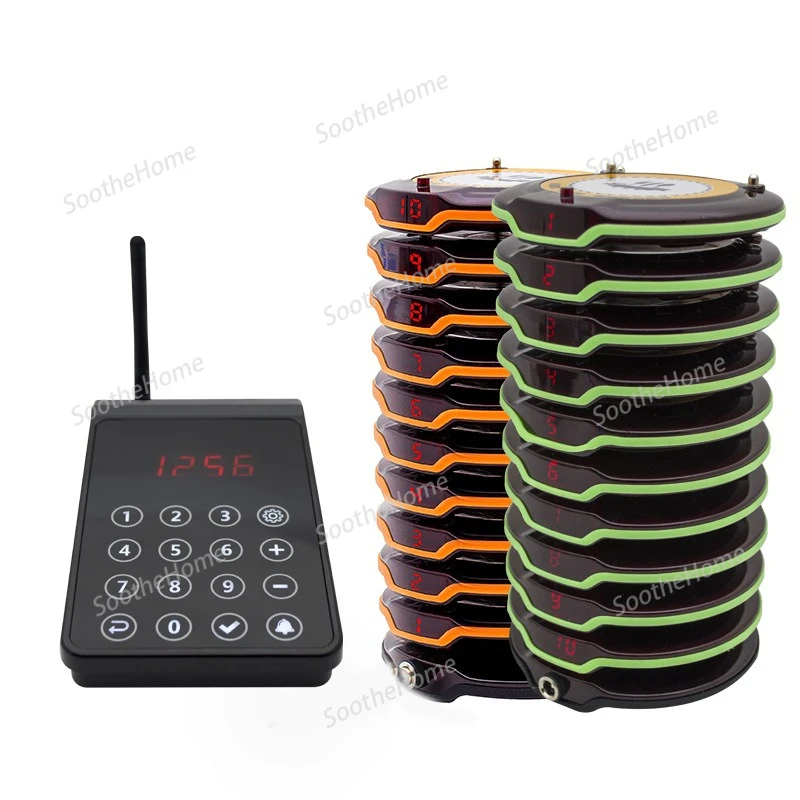 Meal taker fast food restaurant food court counter takeout call system single meal sign intelligent pomodoro timer cooking