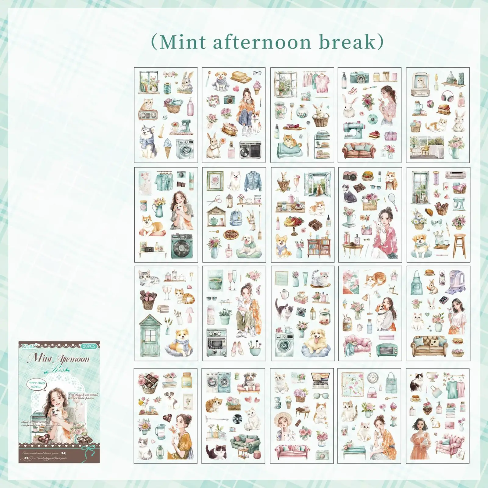 

Scrapbook Stickers Aesthetic Scrapbooking Supplies Aesthetic Stickers For Calendar Planner Laptop Notebook Phone