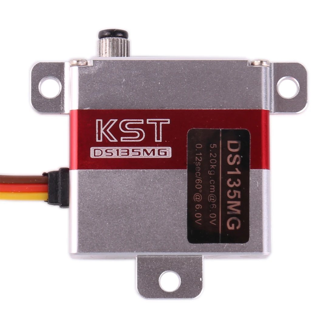 KST DS135MG Metal Gear 23g 5.2kg 0.12 sec Digital Servo CNC for RC Glider Model