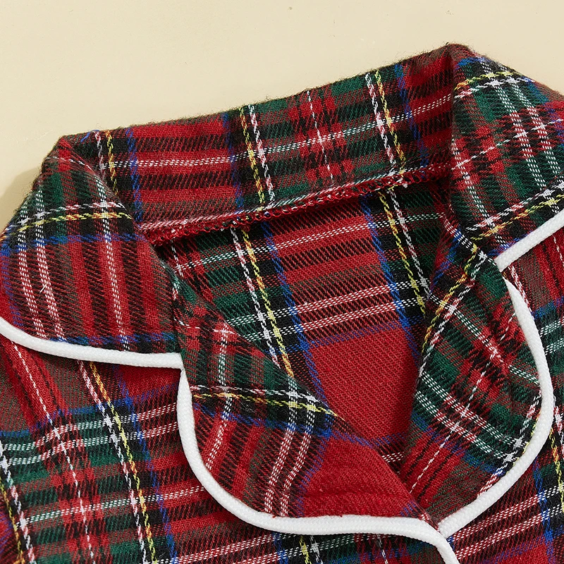 طفل الفتيات الفتيان منامة السروال القصير منقوشة رفض طوق طويلة الأكمام الخريف داخلية حللا ملابس خاصة #2