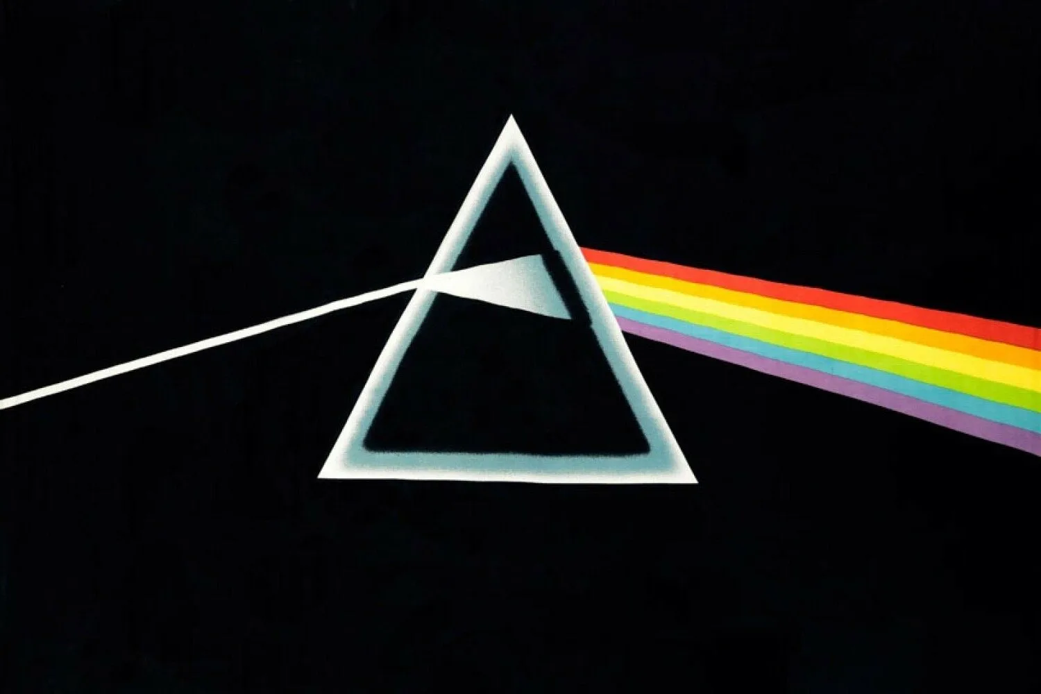 Pink Floyd Dark Side of the Moon Tapestry Rainbow Prism Wall Hanging Music Art Decor Free Hooks Included Elevate Your Space
