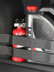 Car Trunk Storage Fixed Belt Nylon Storage Fixing Belt Loop Strap Black Trunk Organizer Strap Car Accessories
