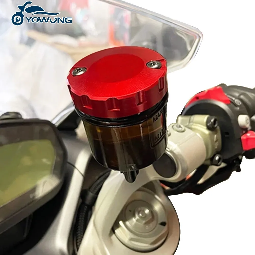 

Motorcycle Accessories For Ducati 848 EVO Panigale 1098 S R 959 899 1299 1199 Panigale Front Rear Brake Fluid Reservoir Cover