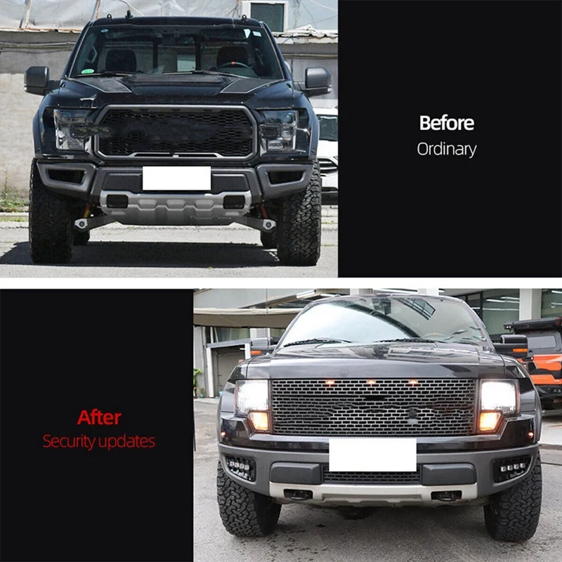 

Car Daytime Running Lights LED DRL Fog Lamp Replacement Bumper For Ford Raptor F150 2009-2014