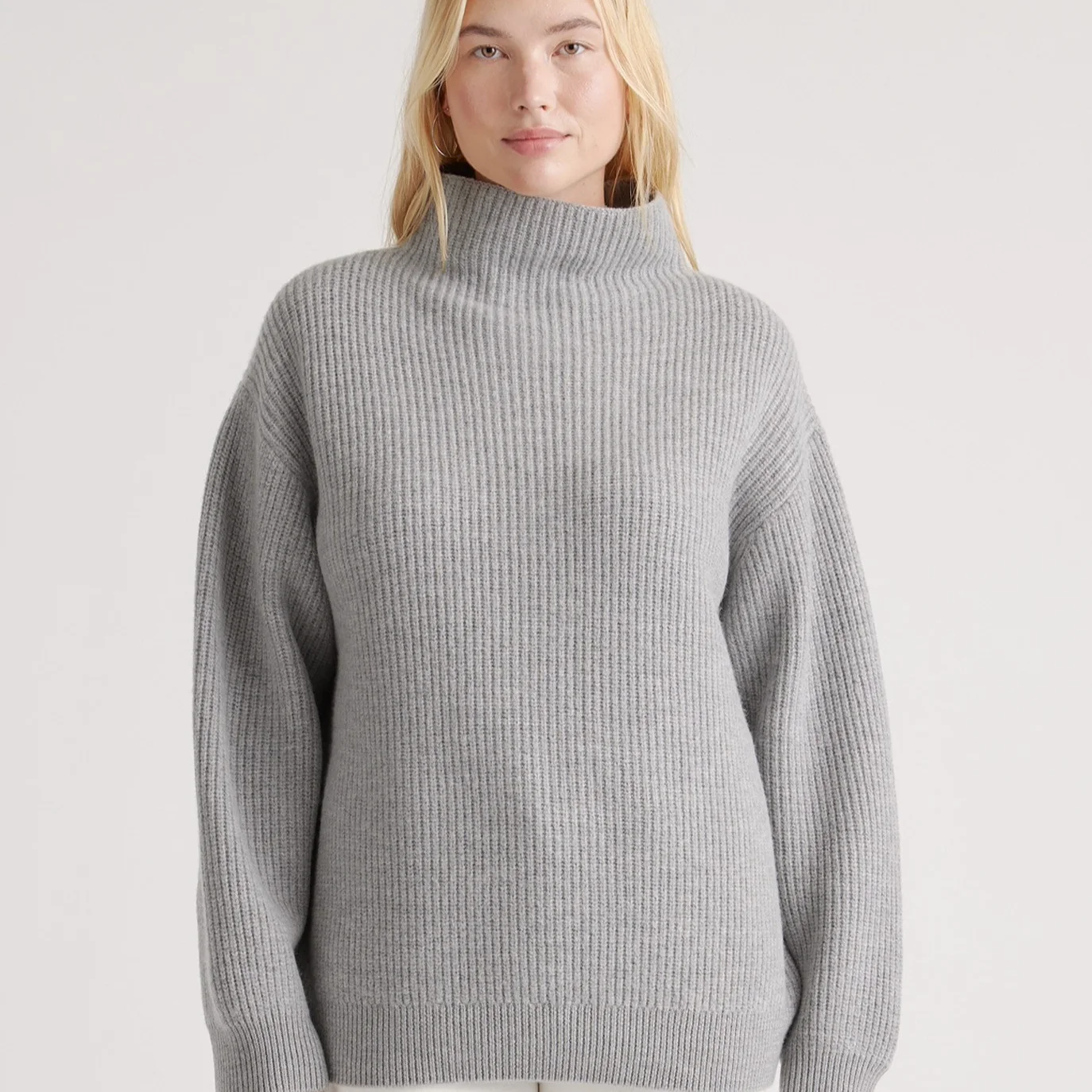 

Loose High Collar Long Sve Women's Knitwear Asymmetrical Hem Thi Winter Sweater European Sle Online Exclusive Faion