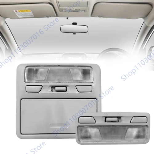 Luz de lectura de cúpula para Mitsubishi Pajero Sport L200, caja de gafas de techo frontal, lámpara Interior, conjunto de luz de lectura de techo