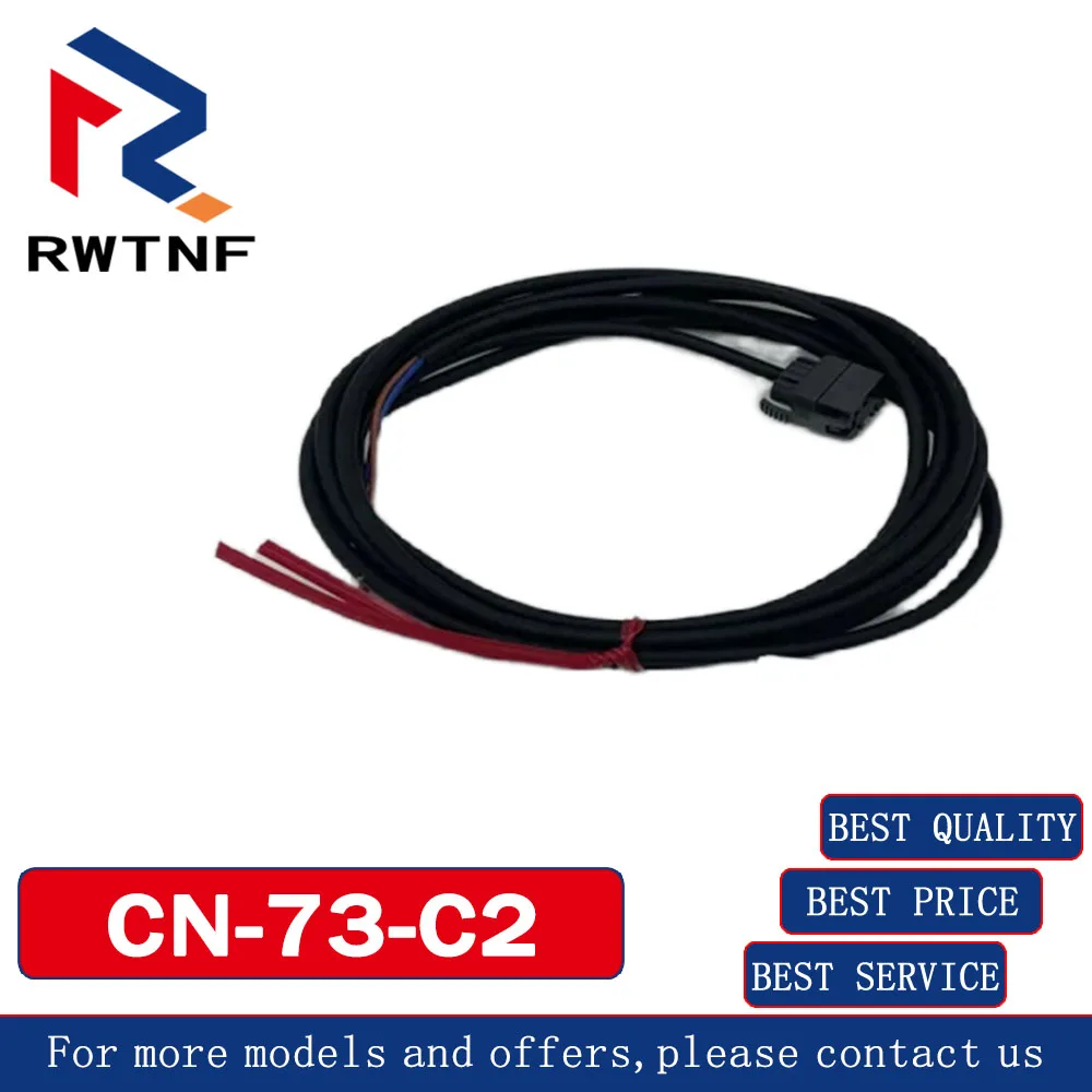 Brand New Genuine CN-73-C2 Digital display fiber optic amplifier connecting cable,100% original warehouse stock