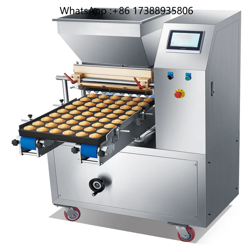 HOT Efficiency Automatic Nozzle Cream Whipping Equipment Easy Operate Cup Cake Cookie Production Line New Bakery Equipment Egg