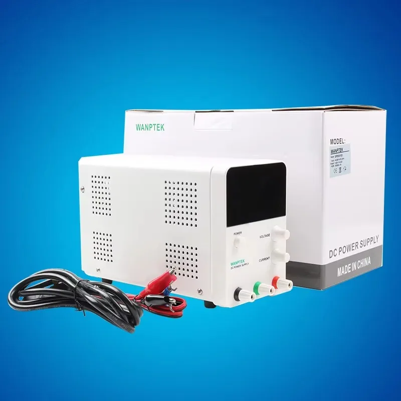 Fonte de alimentação variável do banco do laboratório da comutação da C.C. de GPS305D 30V 5A