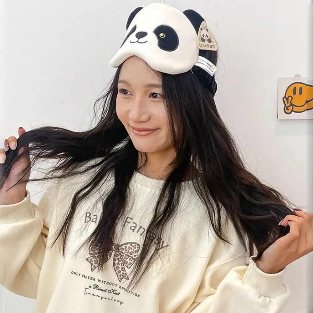 

Storytelling Panda Hand Puppet Soft Simulation Panda Neck Pillow Scarf Gloves Panda Hat Story Time