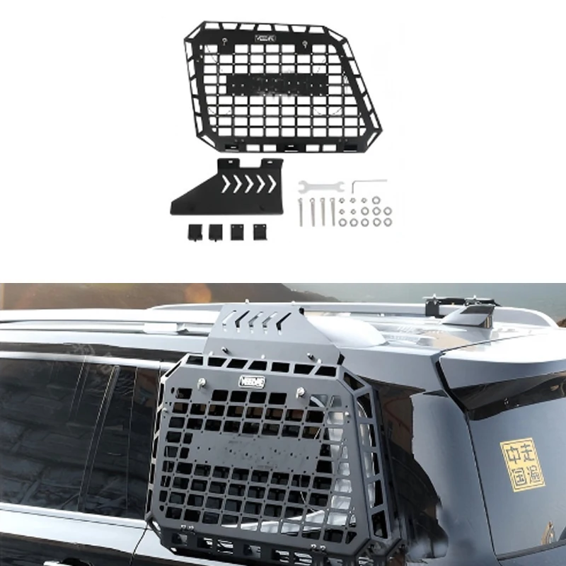 For Tank 500 Roof Rack Expand the Platform Side Ladder Roof Lighting Mechanical Armor Network Exterior Accessory Modifications