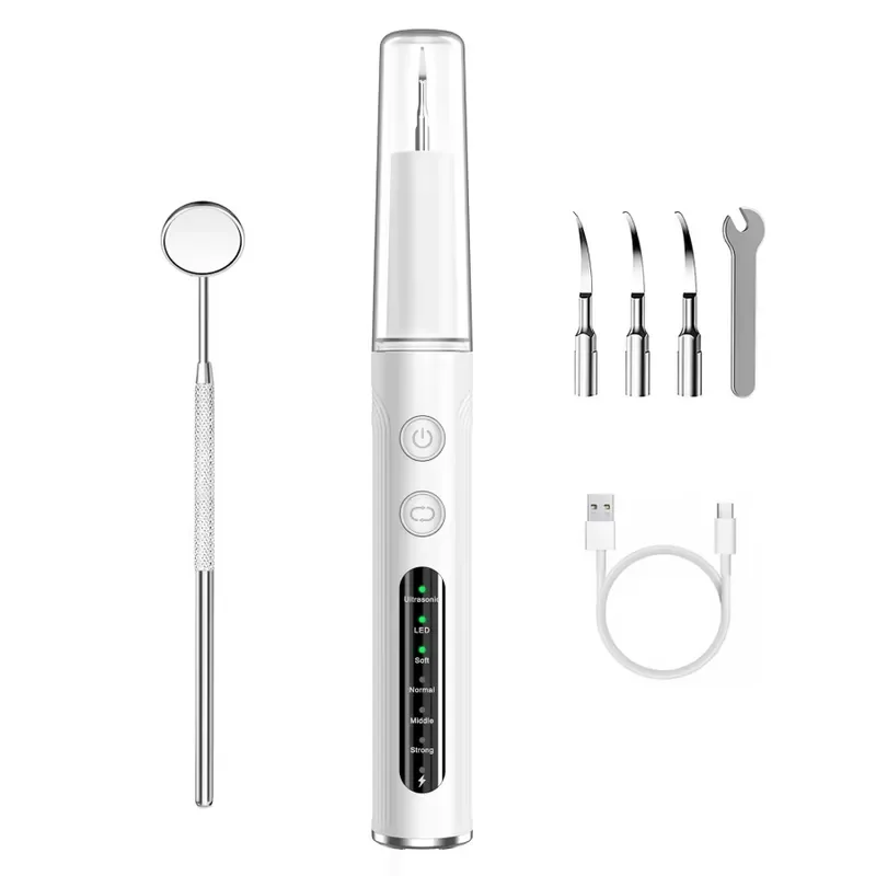 Oral Tooth Machine Whitening Portable Teeth Stain Scaler Plaque Tartar Calculus Remover Electric Dental Ultrasonic Tooth