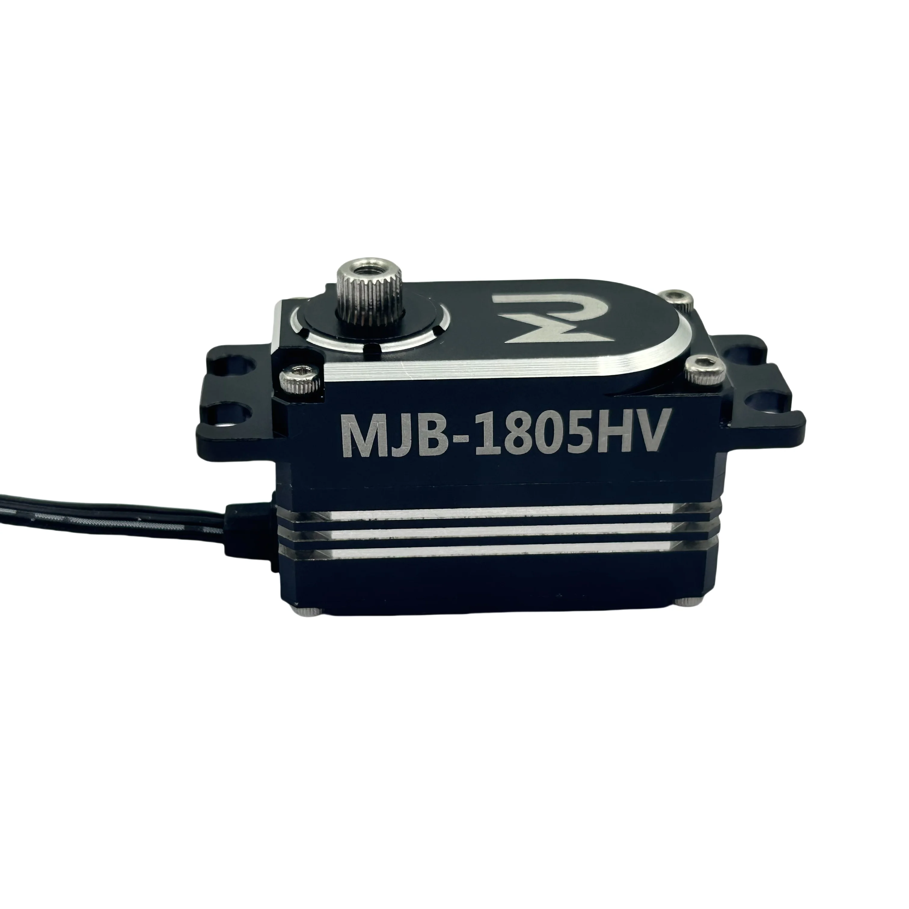 Servo sin escobillas de perfil bajo MJB-1805HV 8,4 V 18 kg Servo digital de alto voltaje duradero con engranaje metálico con 0,05 segundos/60 °   Respuesta rápida