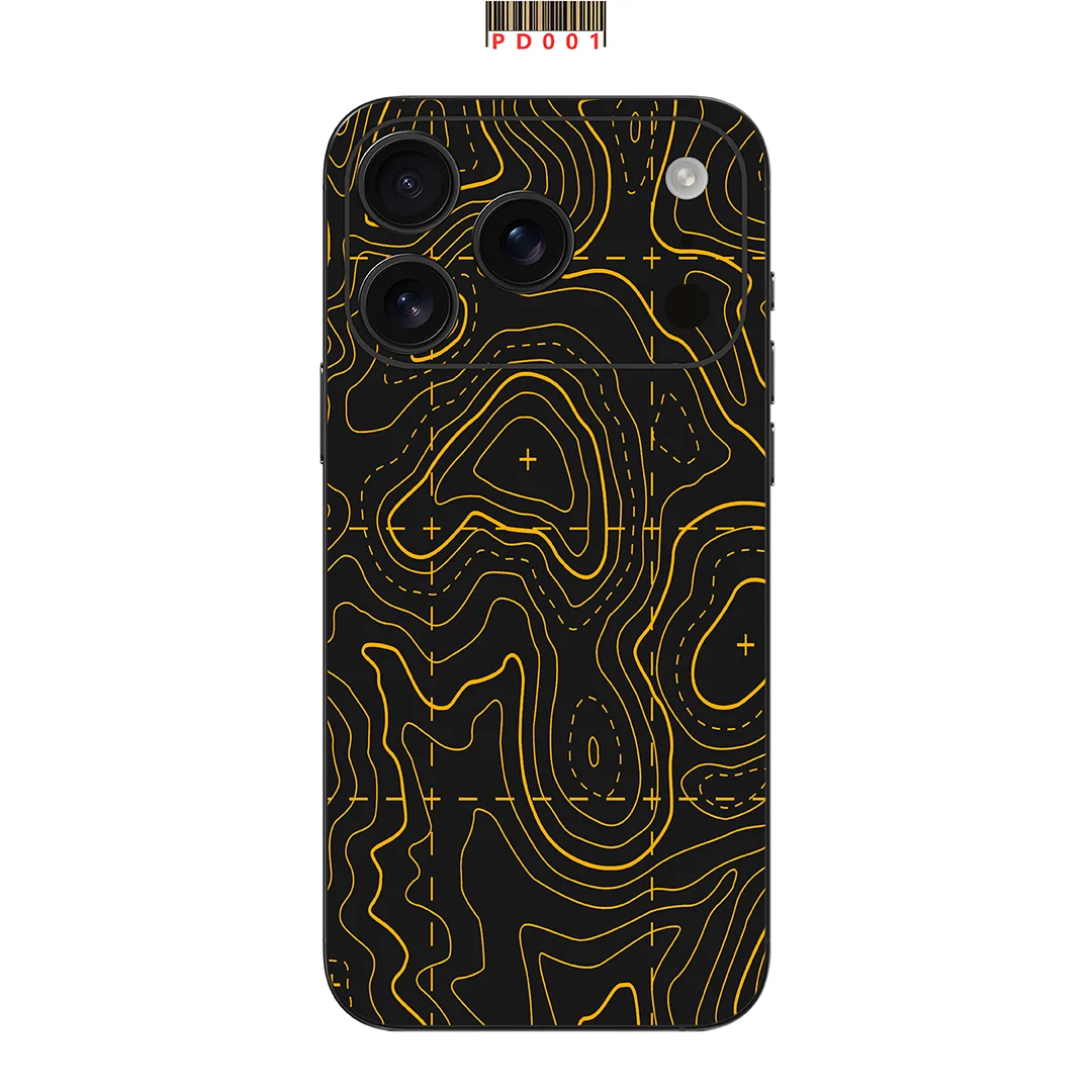 OscarSkinZ Wrap For iPhone 17 16 Pro Max Sticker 15 14 Plus Back Film 13 12 Mini Protective Decal Side Frame Back Protector