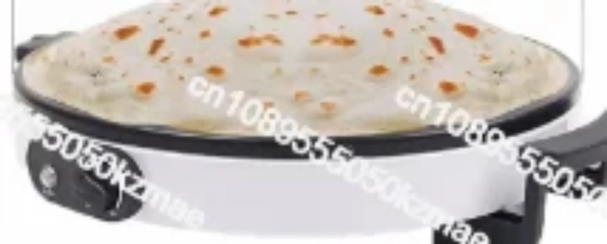 Commercial Electric Griddle, Roti Chapati Naan Maker, Non-Stick Pancake Flatbread Machine with Adjustable Temp