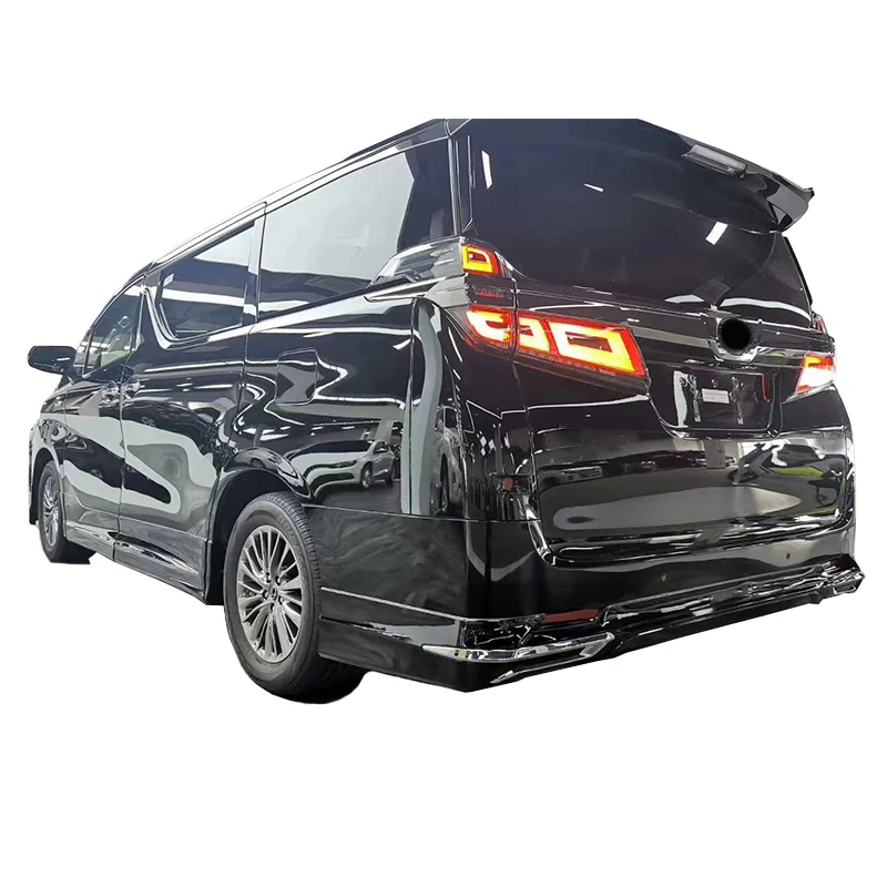 body kit for  Vellfire 2015-2018 Carbon fiber front lip rear diffuser side skirts trunk/wing spoiler facelift