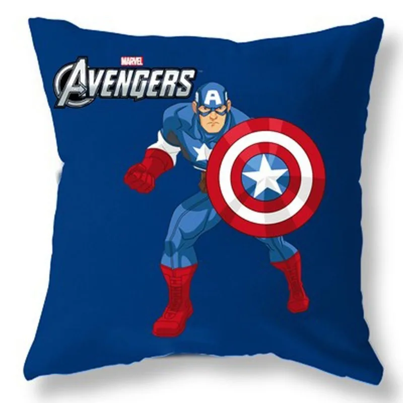 Marvel Avengers Spider Man Cartoon Animation Square Cushion Pillow High-Looking Fashion Double-sided Printed Seat Backrest view 5