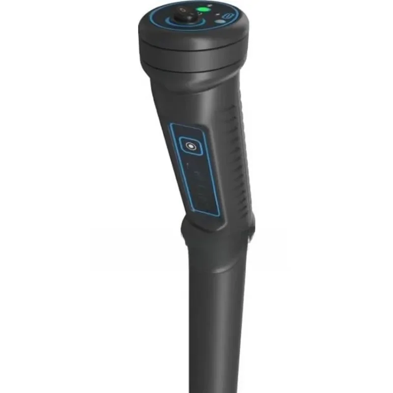 A metal detector for beach treasure hunting, with an LED display and a waterproof handheld metal detector