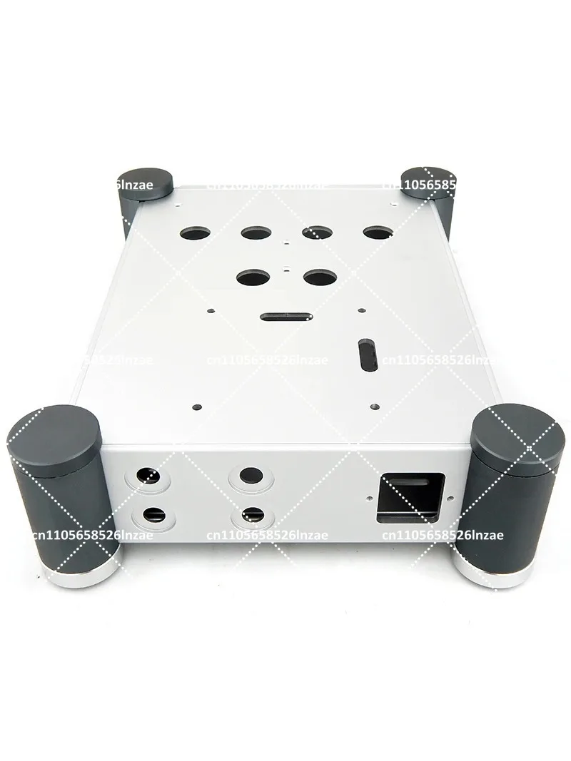 Pure Aluminum Chassis Enclosure for Tube Amplifier Kits Preamplifier Shell Case 202mm x 80mm x 282mm