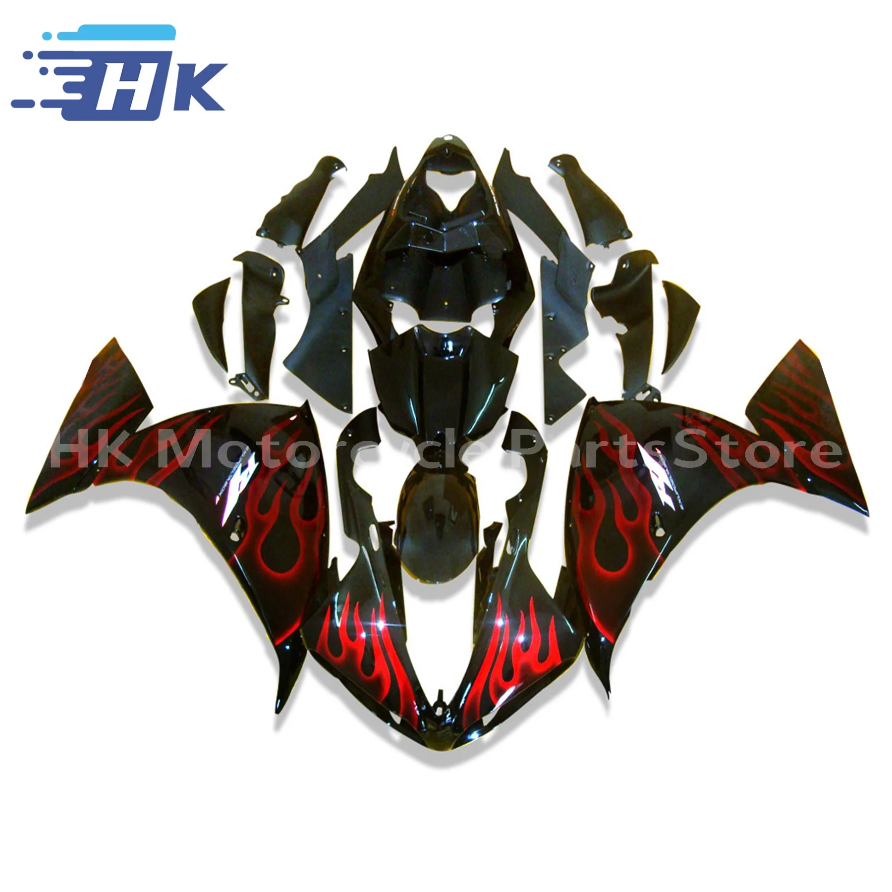 

The new ABS fairing fits the motorcycle Yamaha R1 2009 2010 2011 2012 2013 2014 R1 09 10 11 12 13 14 Fairing body kit