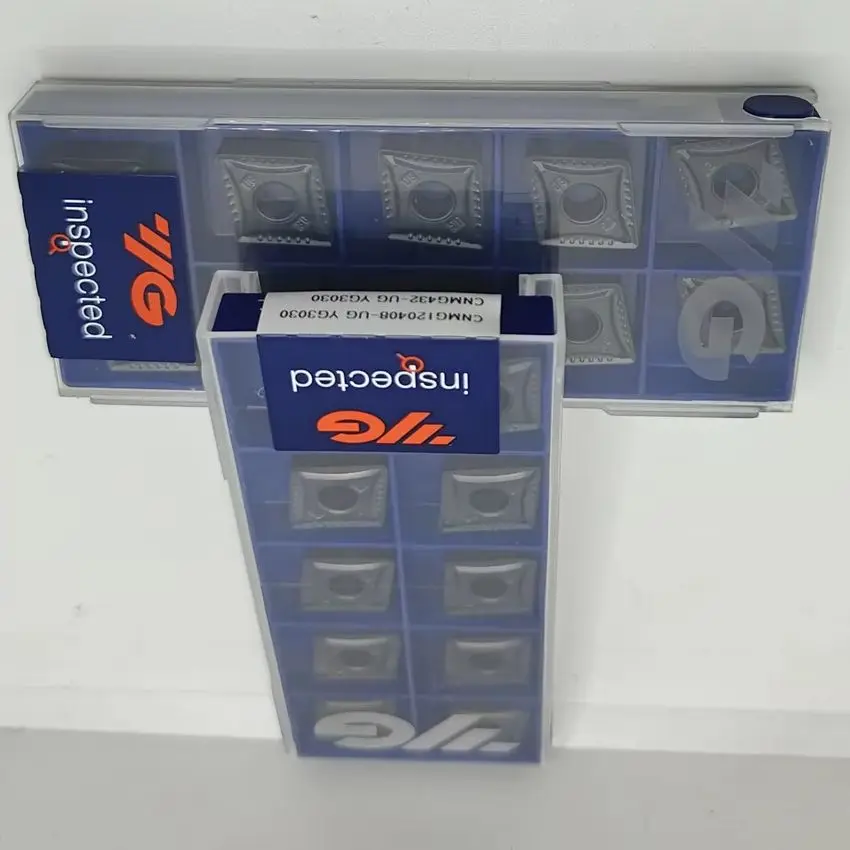 

CNMG120408-UG YG3010/CNMG120408-UG YG3020/CNMG120408-UG YG3030 CNMG432 Original YG Tools CNC blade carbide inserts 10pcs/box