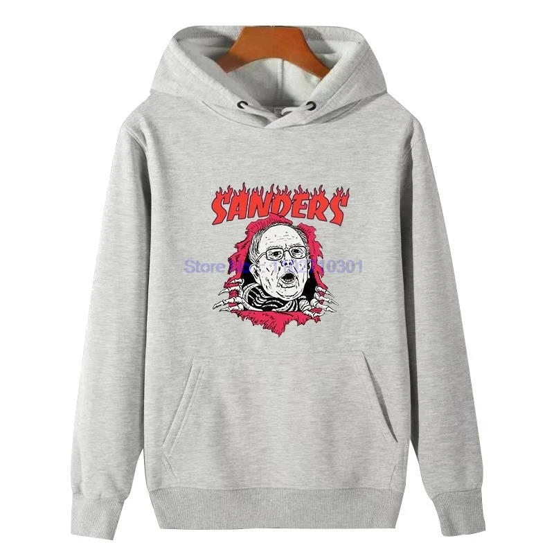 Bernie Sanders Make America Skate Again Fashion Graphic Hooded Shirt Winter Thick Sweater Hoodie Fleece Hoodie Men's Sportswear