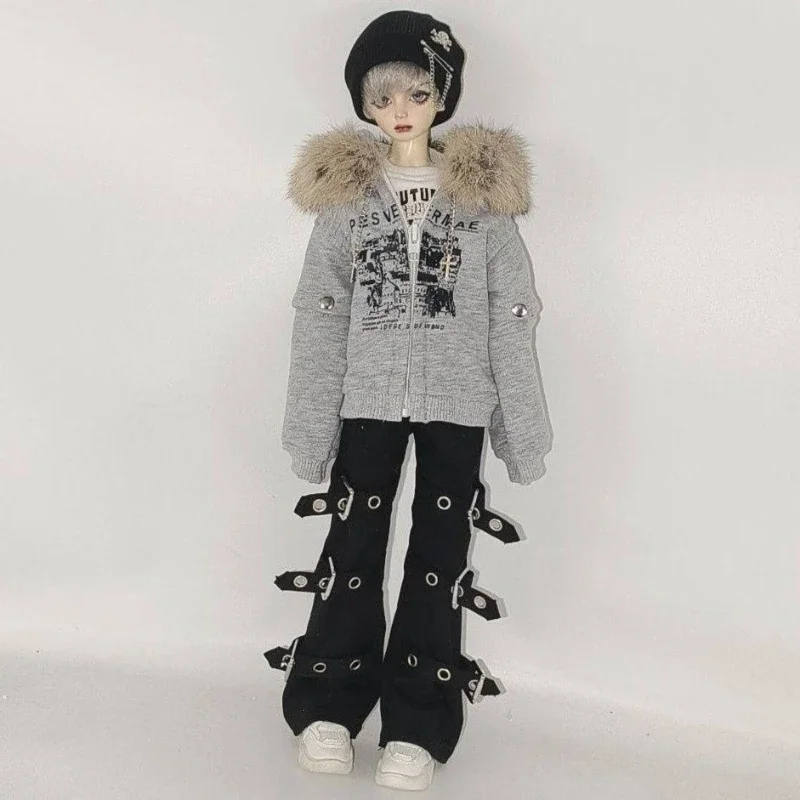 1/4 poppenkleding voor 45 cm Bjd pop aankleedjas broek mode kleding speelhuis meisje speelgoed cadeau pop accessoires, geen pop