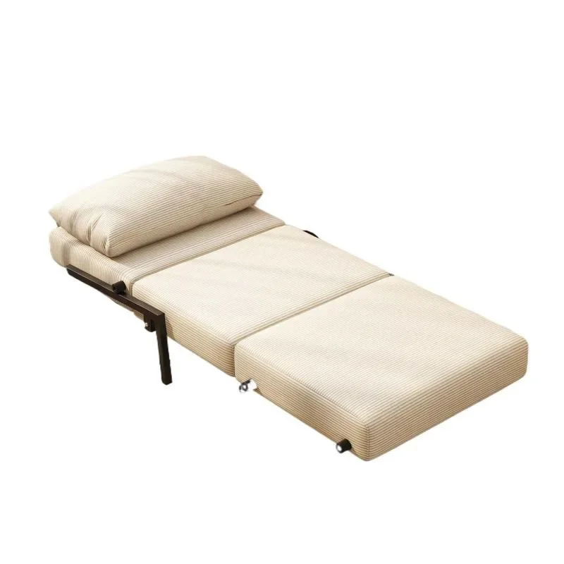 sofa bed folding single, push-pull bed dual-purpose living room study balcony light