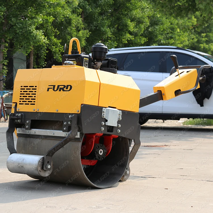 Praktische 500kg Walking Single Road Roller Zu Günstigen Preisen