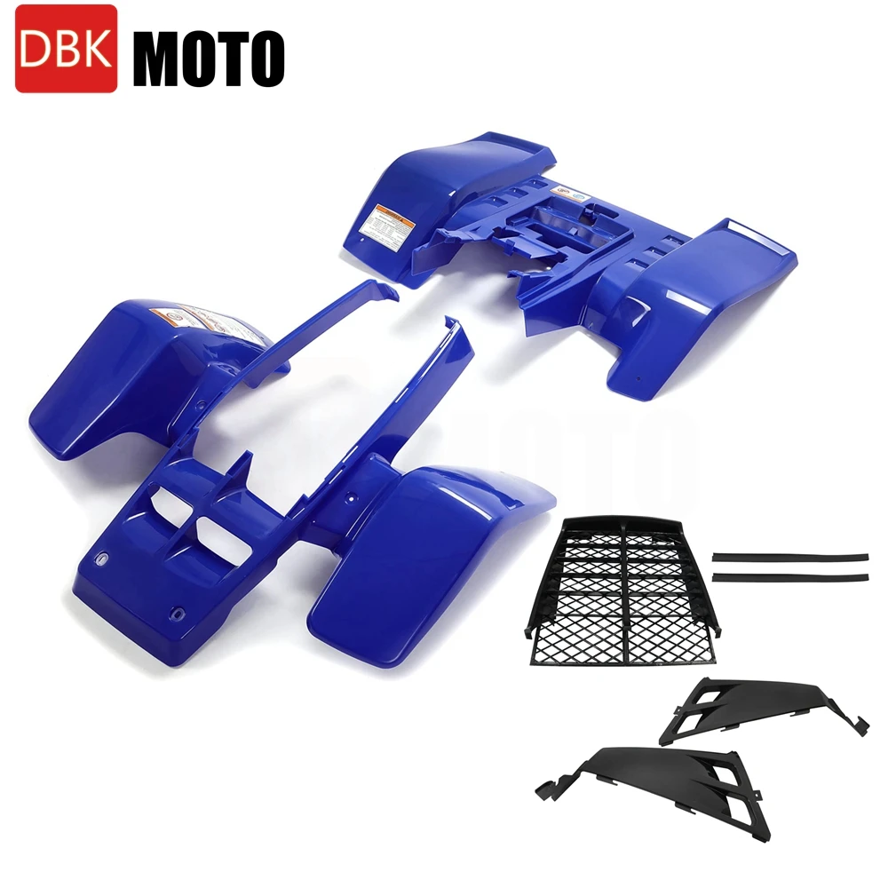 ATV Front & Rear Fender Plastic Body with Radiator Side Cover Fairing Motorrad Kotflugel for Yamaha Banshee 350 YFZ350 1987-2006