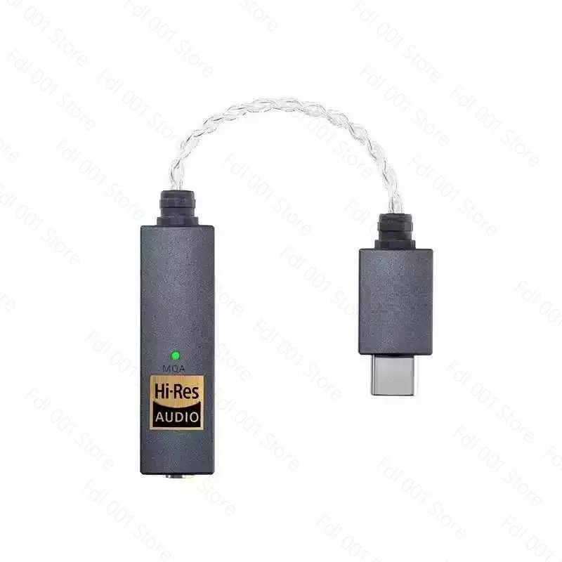 Portable DAC Headphone Amplifier HiFi USB C Adapter for Phone