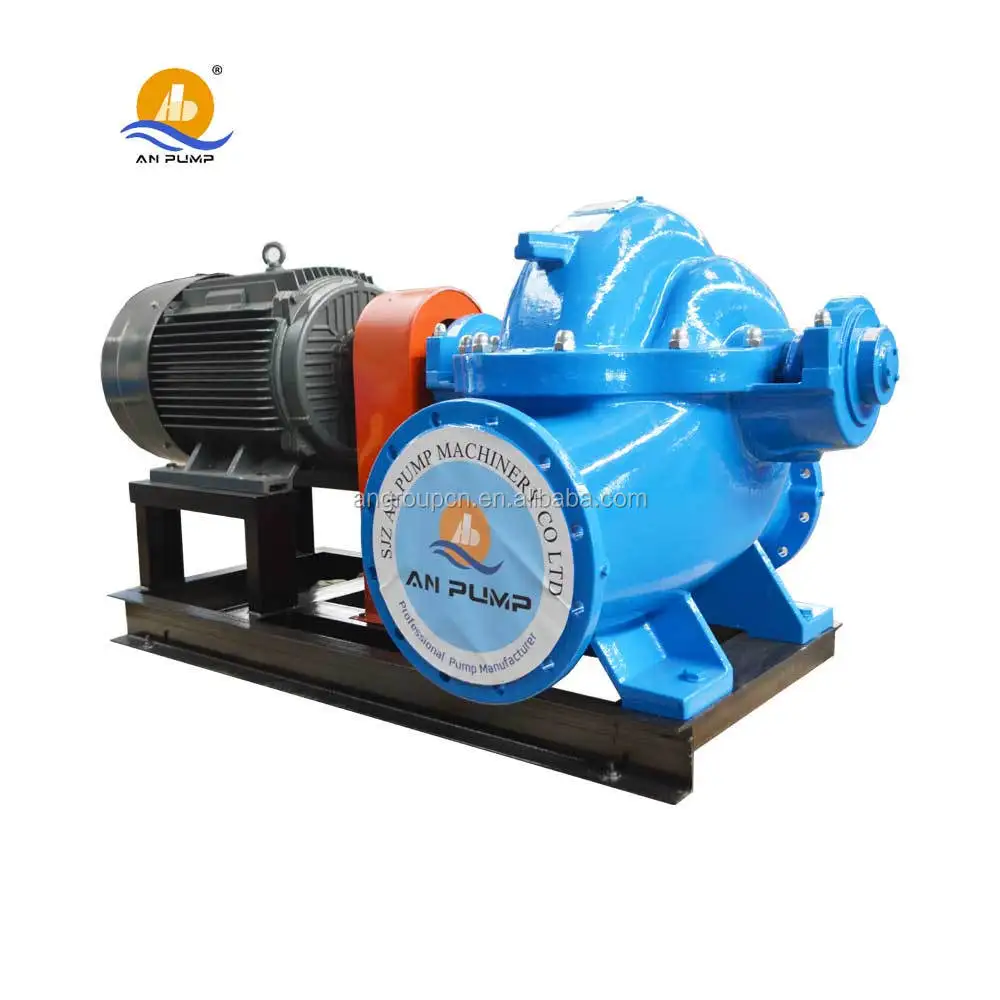 Large Capacity Split Case Double Suction 6kv/10kv High Voltage Electric Water Pump