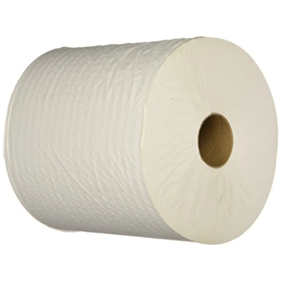 

Standard Paper Towel Rolls White 8" x 800' Ideal for Office Use Pack of 6