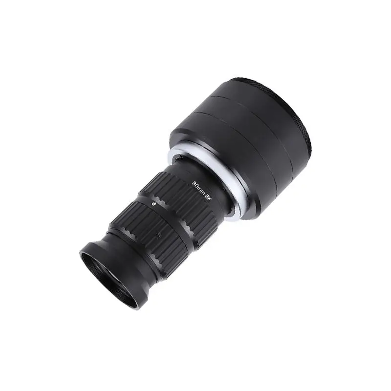 Good Quality Extra High Resolution M90-mount 16K5u 80mm Fixed Focus Line Scan Machine Vision Lens
