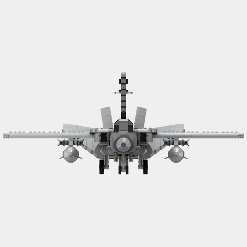 Moc Building Bricks Military Model 1: 35 Tornado ADV F.3 Fighter Technology Modular Blocks Gift Christmas Toys DIY Sets Assembly