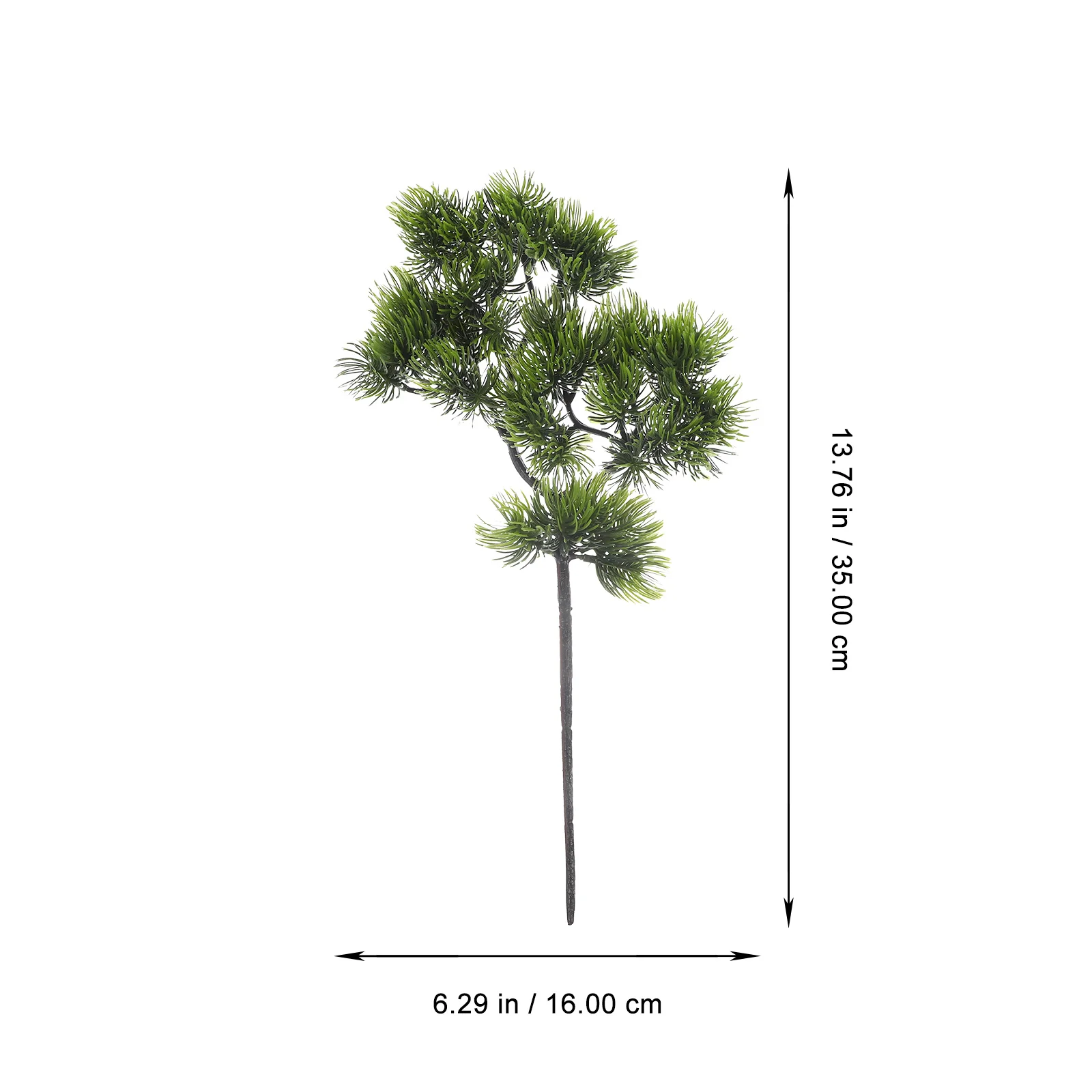 

4pcs Artificial Branches Simulation Pine Needles For Christmas Diy Decorative Wreaths Garlands Centerpiece Home Office