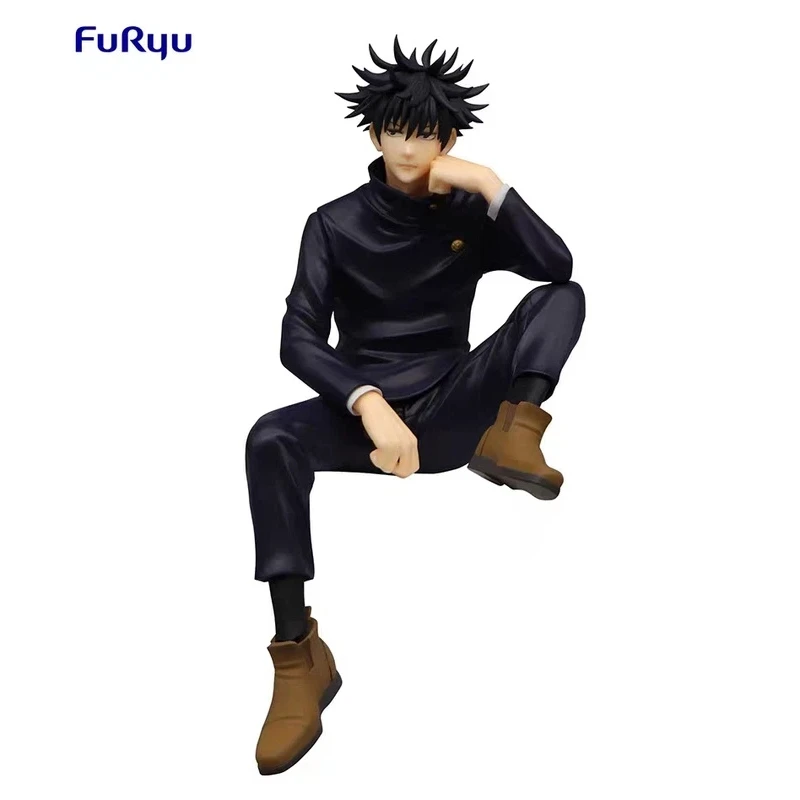 شخصية Furyu Jujutsu Kaisen الأصلية ما قبل البيع: Toge Inumaki، Yuta Okkotsu، Nanami Kento، Maki Zenin - مجموعة سدادة المعكرونة