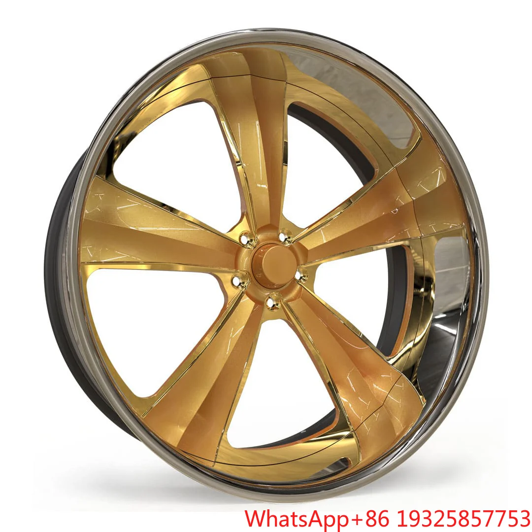 SJ 2-piece 3-piece 5x114.3 6x139.7 Wheels 6x5.5 22 26 Inch Car Rims 24 Inch Forged Wheels for Chrysler Imperial  S1