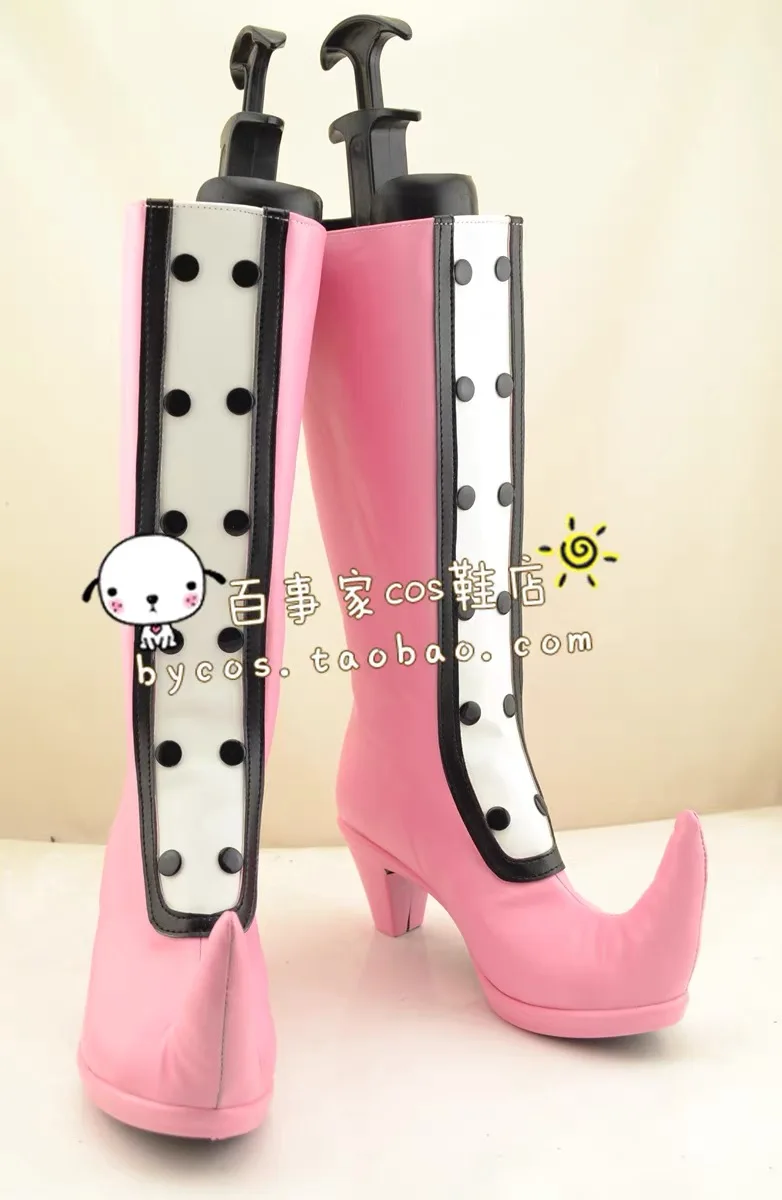 ドレミドッカ!!!! コスプレ用のカスタムサイズのブーツ