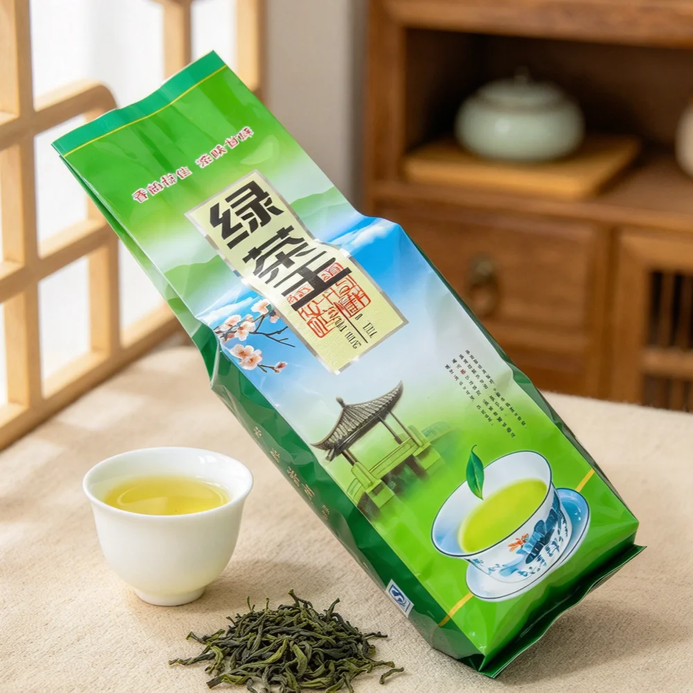 250g Ginseng Oolong tea Package Bag Alishan milk oolong Dianhong tea Seal bag TieGuanYin Jasmine Green Dian Hong tea Packing Bag