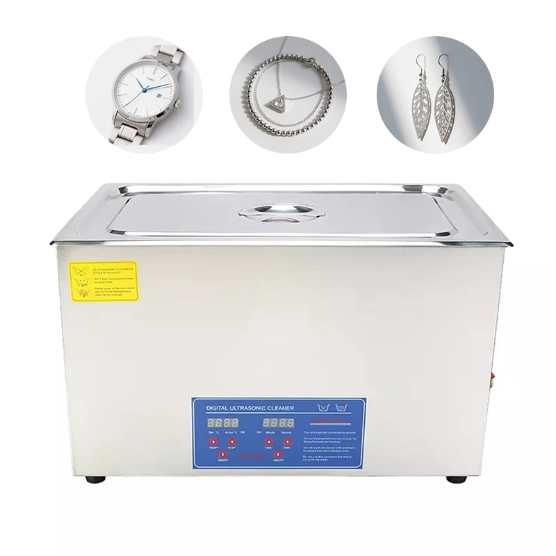 

Multi-functional Ultrasonic Cleaner Machine Easy Operate Glasses Necklaces Earrings Watches