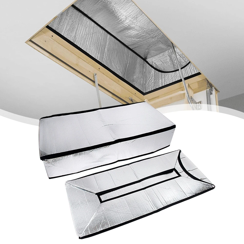 R Value Attic Stairway Name Note Aluminum Note Package Content Premium Aluminum Foil Attic Door Insulation Cover