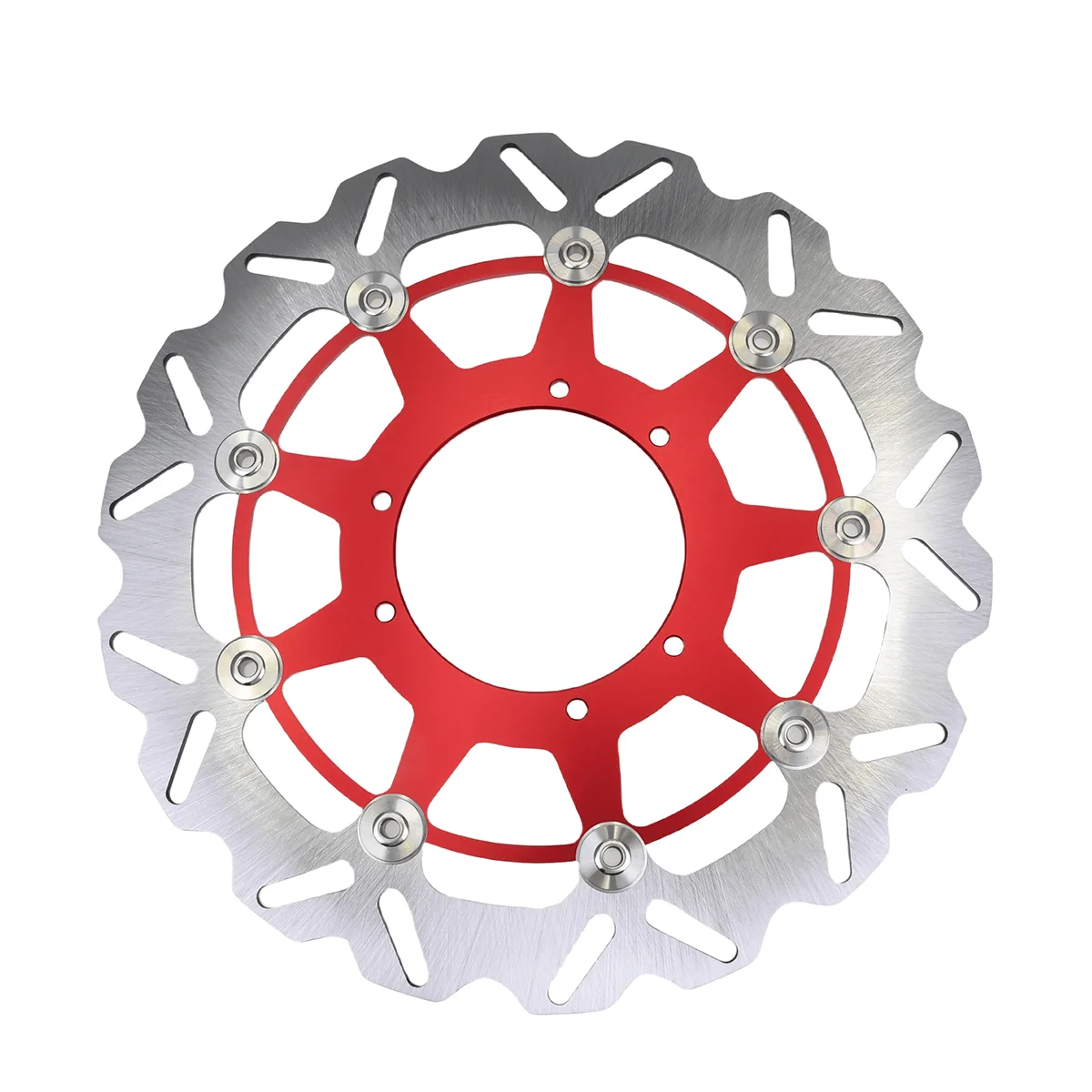 دراجة نارية 320 مللي متر الدوار القرص الجبهة العائمة قرص فرامل لهوندا CRF450RX 250RX CRF450X CRF250X CRF450R CRF250R 2004-2023 #5